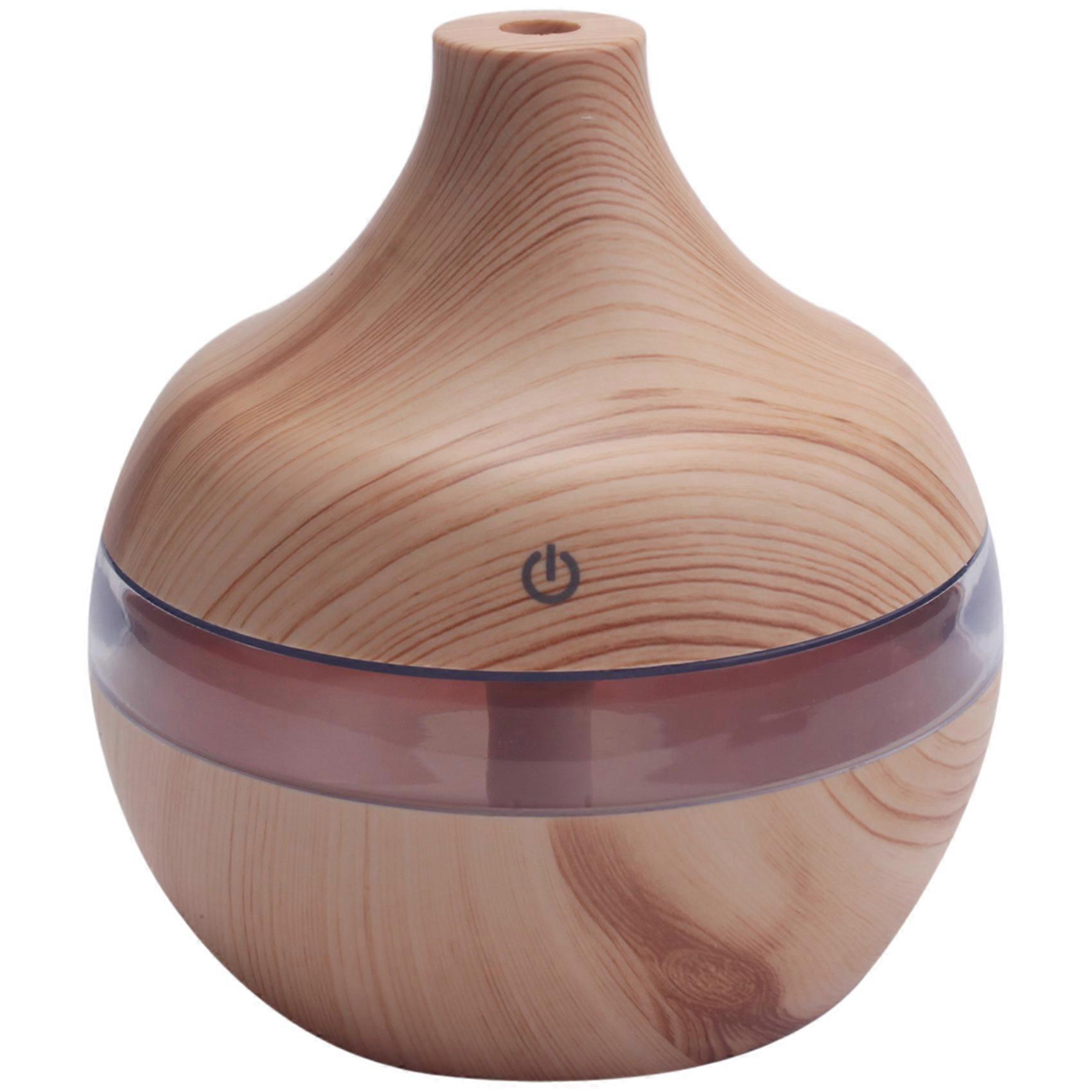 Wood Grain Aromatherapy USB Humidifier Water Droplets Air Purification oil diffuser home grain