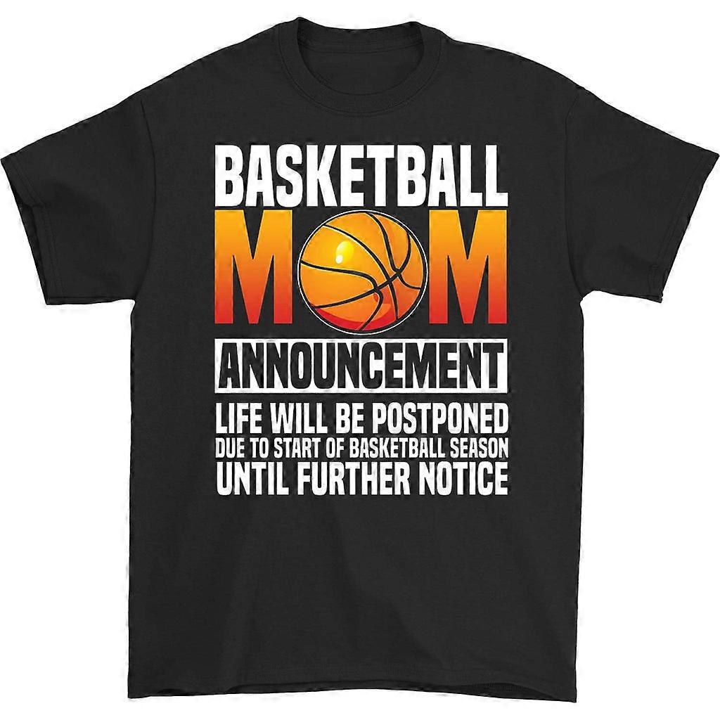 Camiseta de anúncio de mãe de basquete