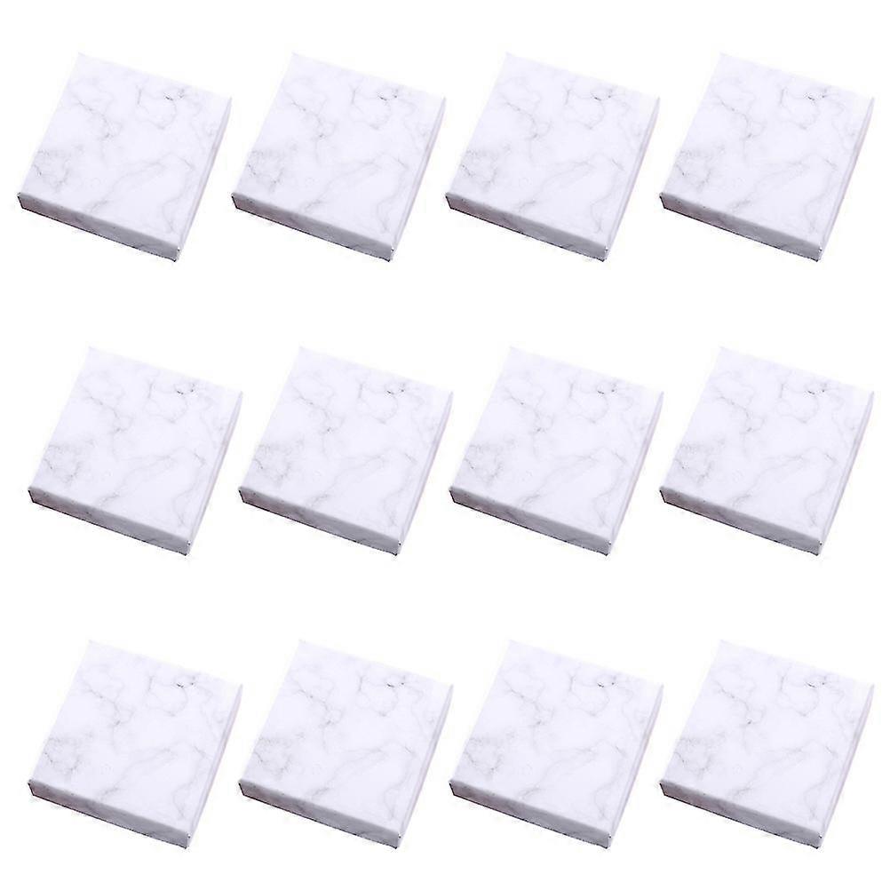 18pcs Premium Marble Pattern Storage Boxes