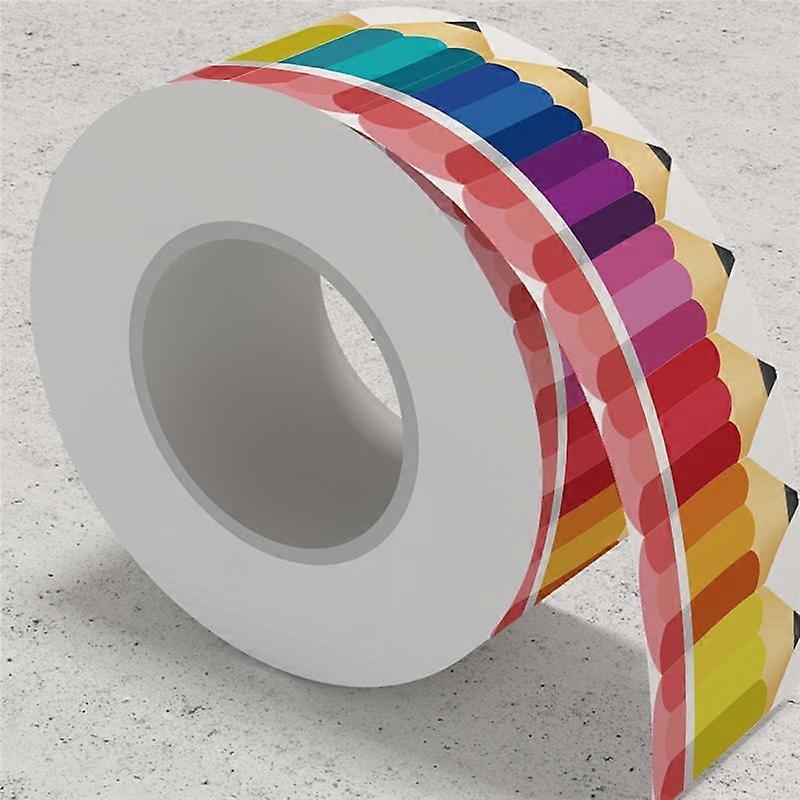 Bulletin Borders Stickers,Pencils Border Trim, 65.6Ft Back-To-School Decoration Borders for Black B