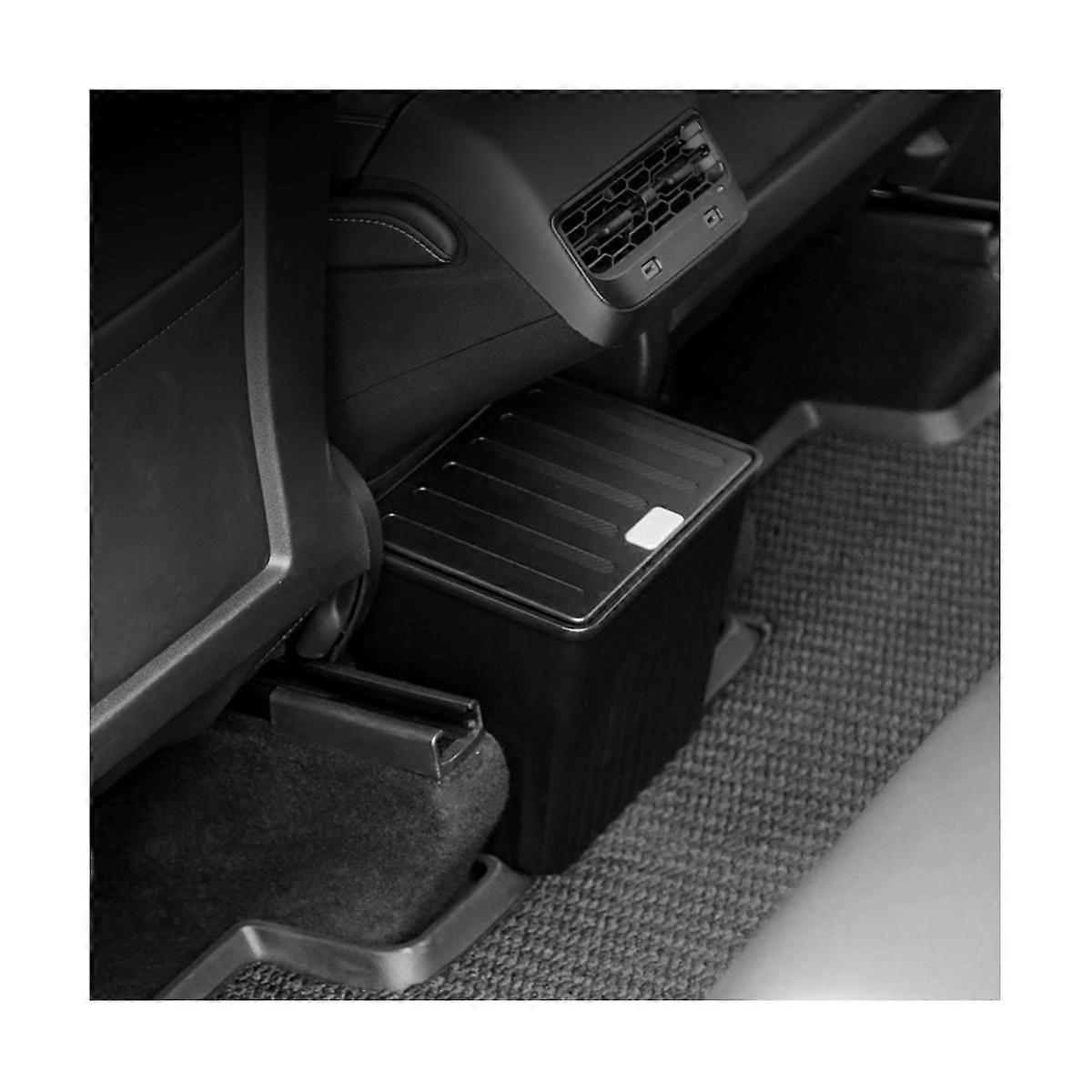 Trash Can for Model Y 2020-2023, Garbage Can Bin Accessories, Rear Center Console Storage Box Organ