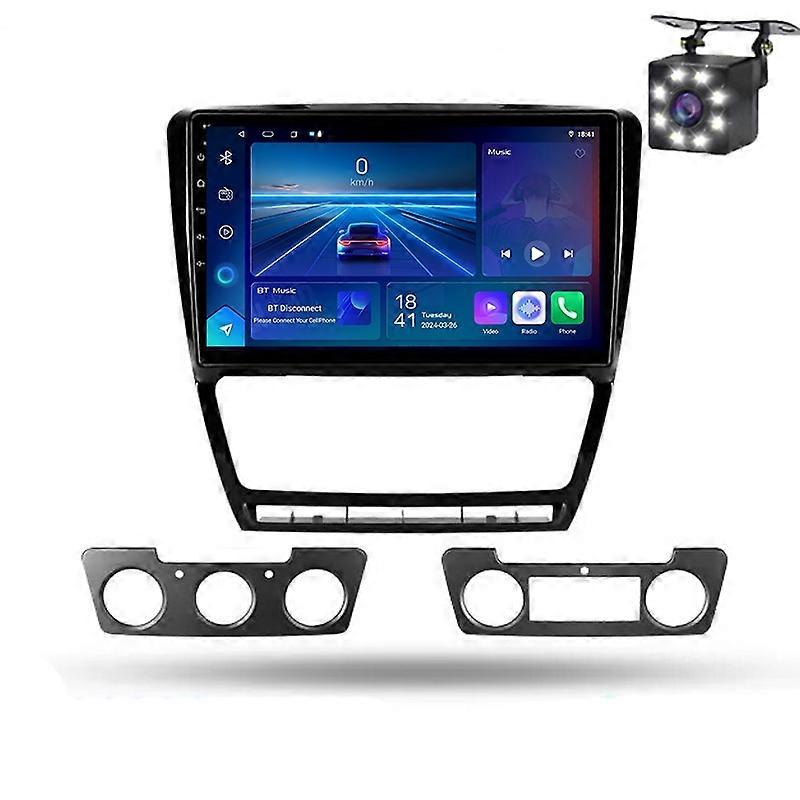 Car Multimedia Wireless Carplay For Skoda Octavia 2 A5 2008-2013 Navigation Android Auto