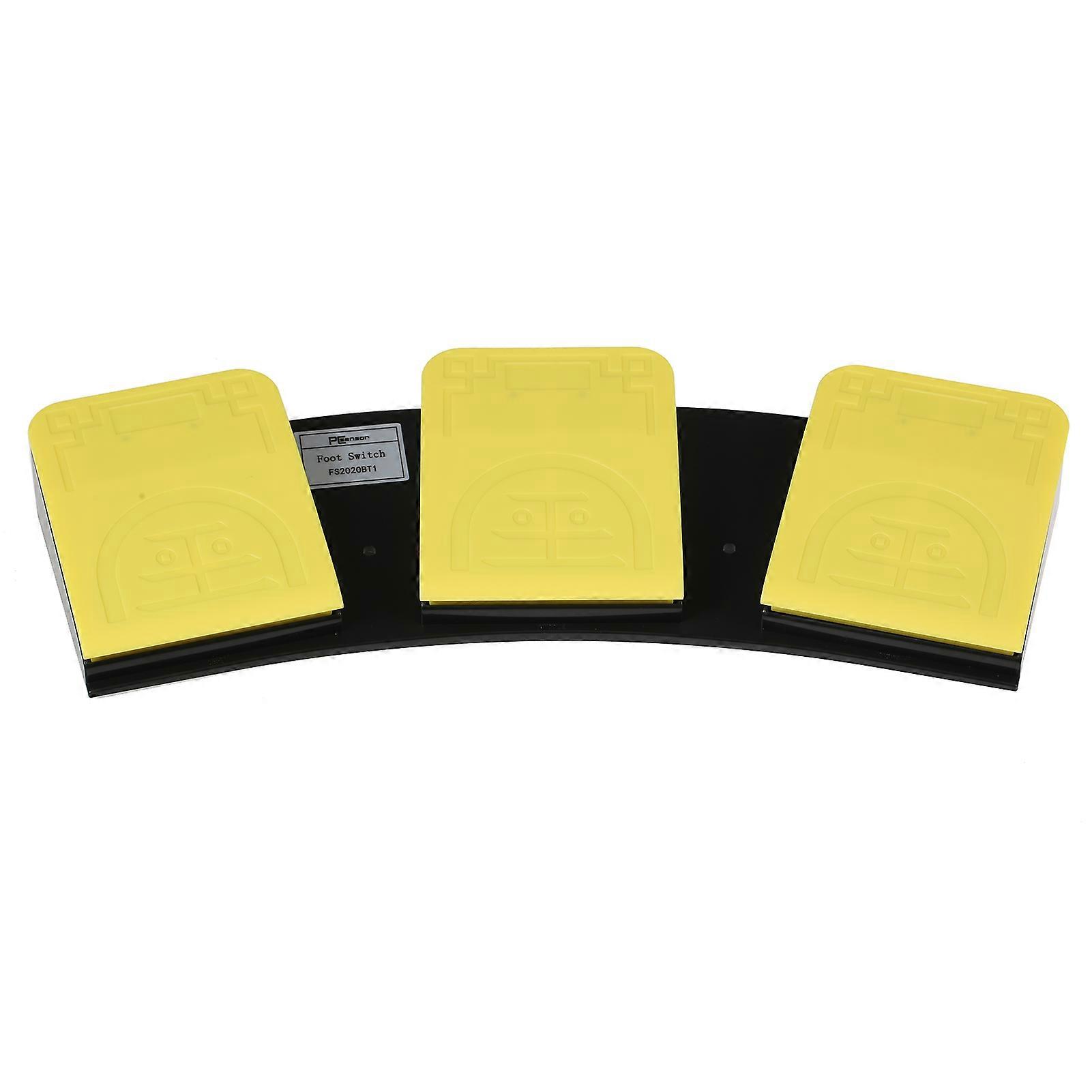 FS2020BT1 Triple Foot Switch Multifunctional Customized Foot Pedal USB+BT Dual-mode Connection Mechanical Switch Wide Application