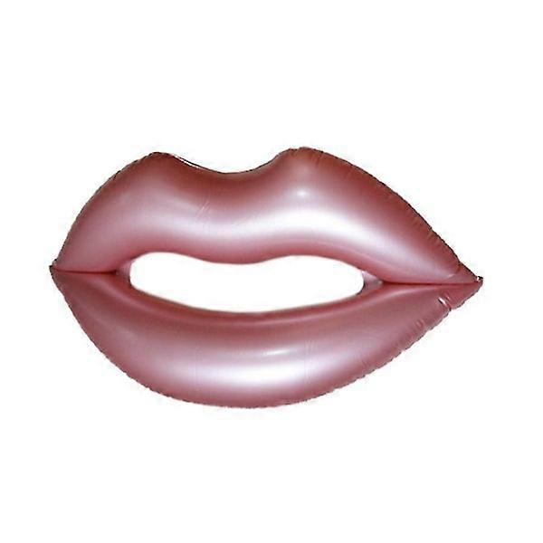 Inflatable Lips Pool Float for Adults - Mouth Water Lounger Row