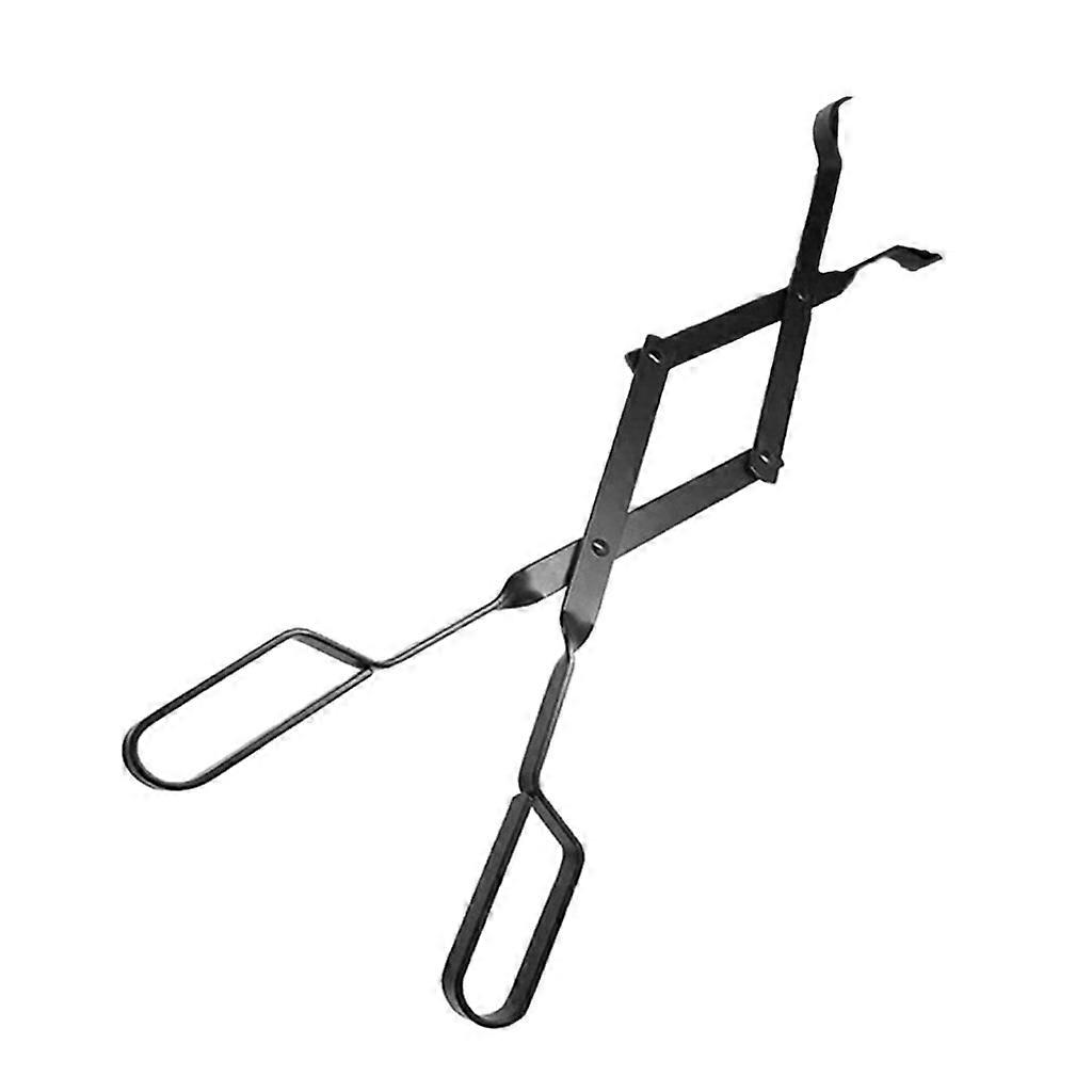 Pince à bois de chauffage 26'' Log Grabber avec fer forgé fabriqué à la main pour l'intérieur