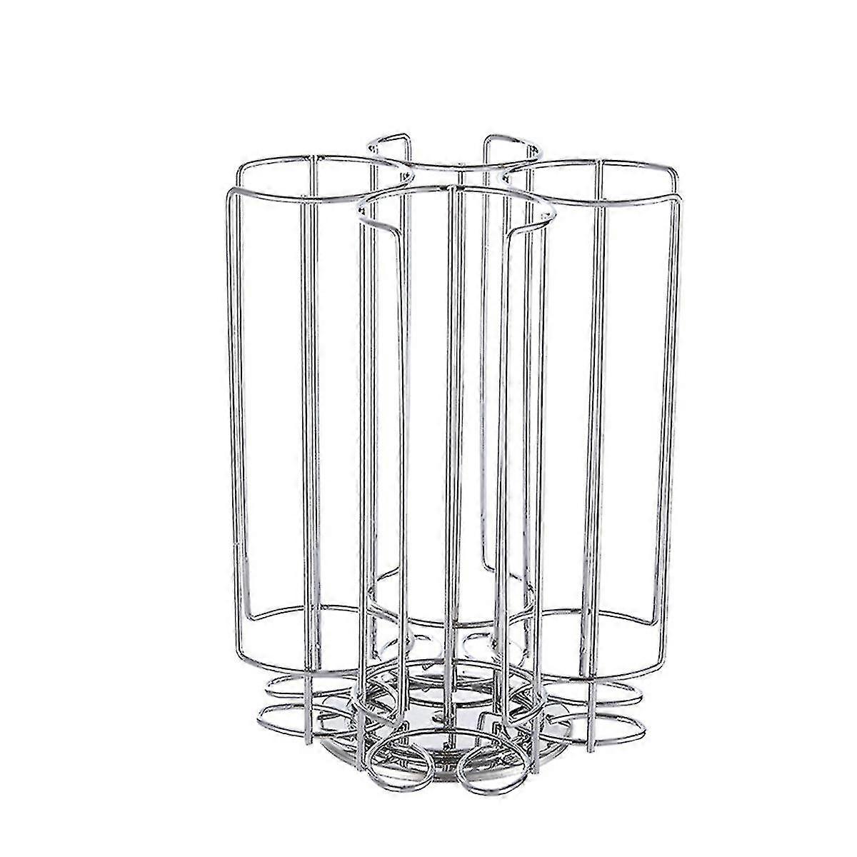 Rotating Capsule Coffee Pods Storage Rack Compatible With 32 Tassimo Capsules B