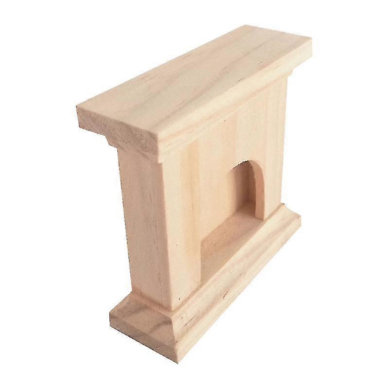 1pc Mini Adornment Accessory Miniature Fireplace Small Fireplace Plaything