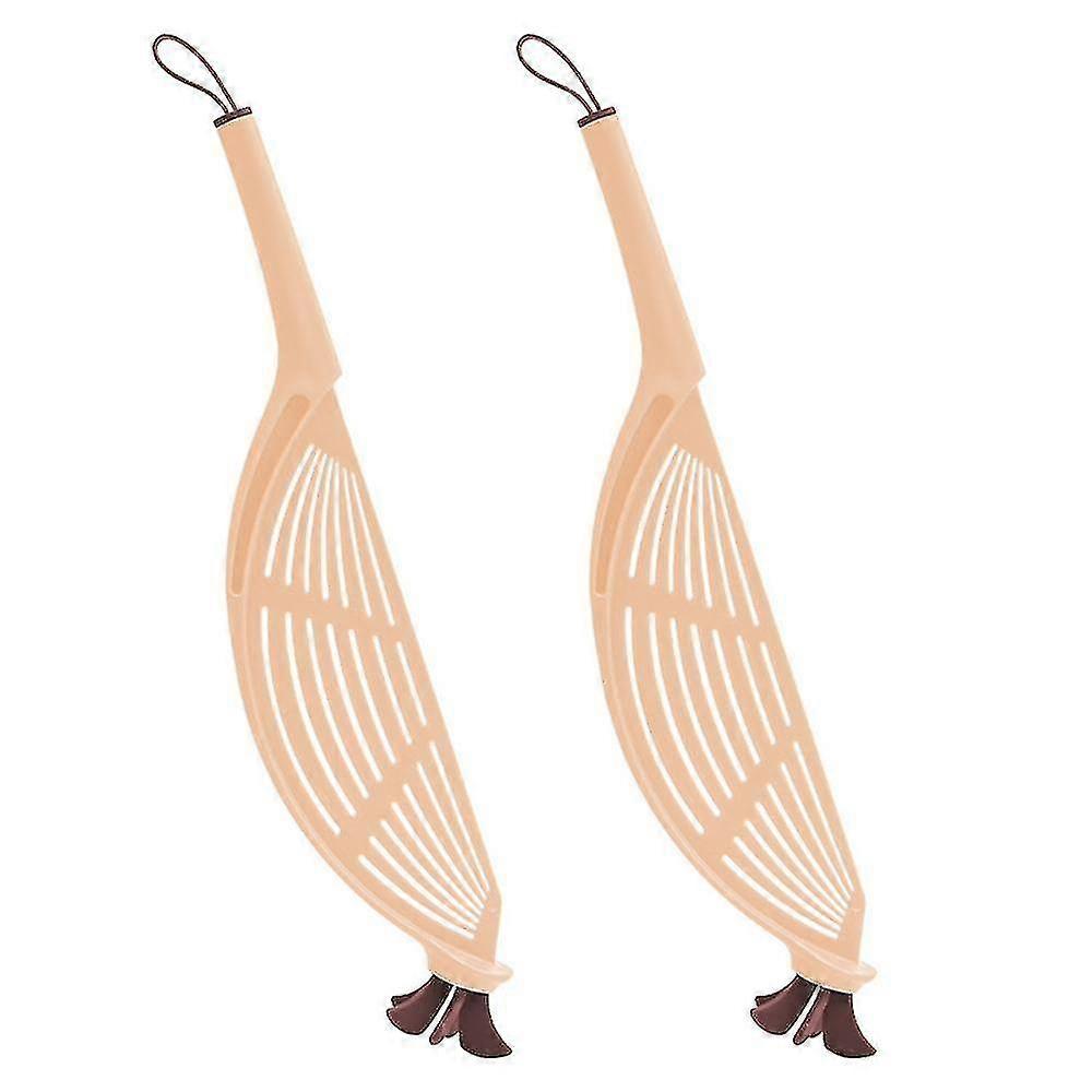 Clip On Strainer For Pots Pans,2pack,heat Resistant Silicone,easy To