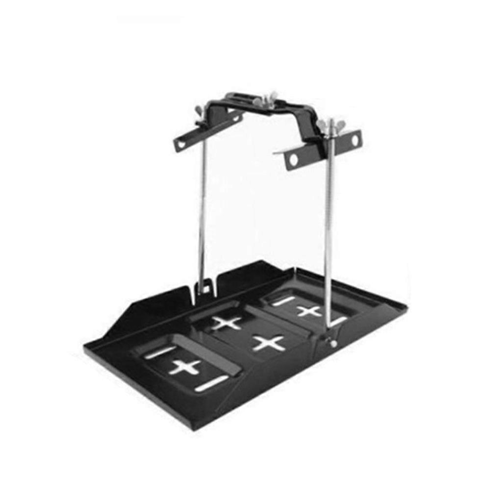 Car Battery Tray Hooks Storage Holder Adjustable Stabilizer Down Clamp Bracket