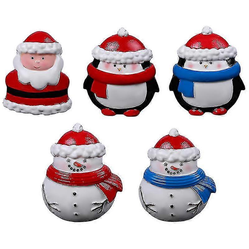 5st Snögubbe Kylskåp Dekaler