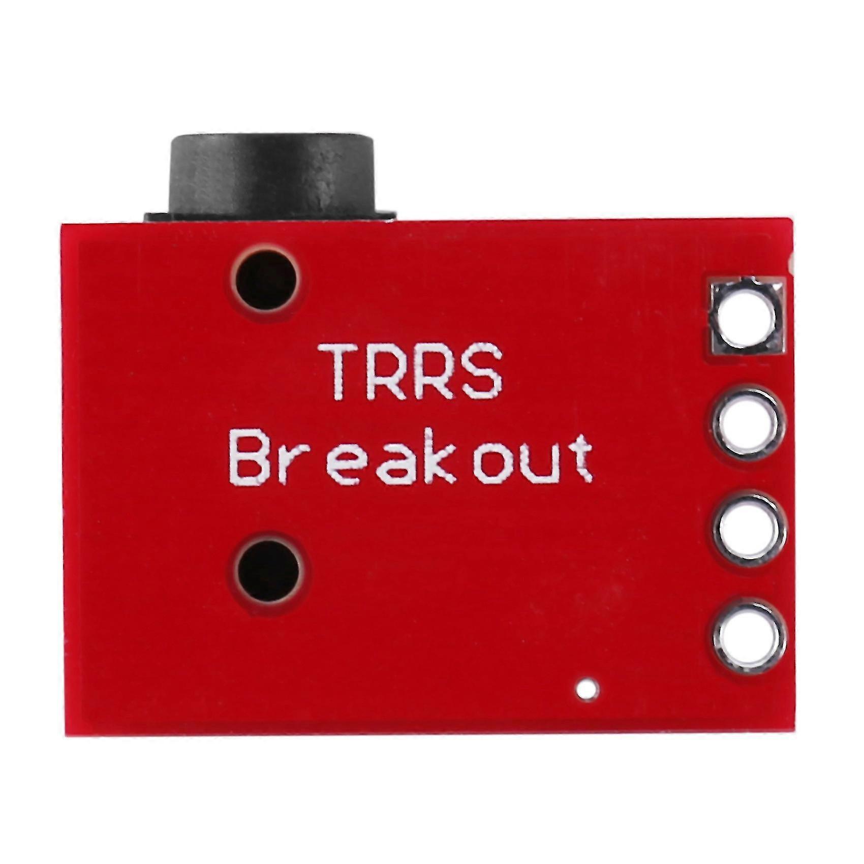 Pcak De 5x Trrs 3.5mm Jack Breakout Board Headset Stereo | Cuotas sin