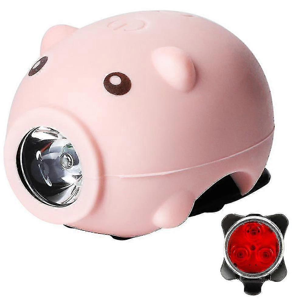 Bicycle Lights And Tail Lights With Horn Function,usb Rechargeable Bik