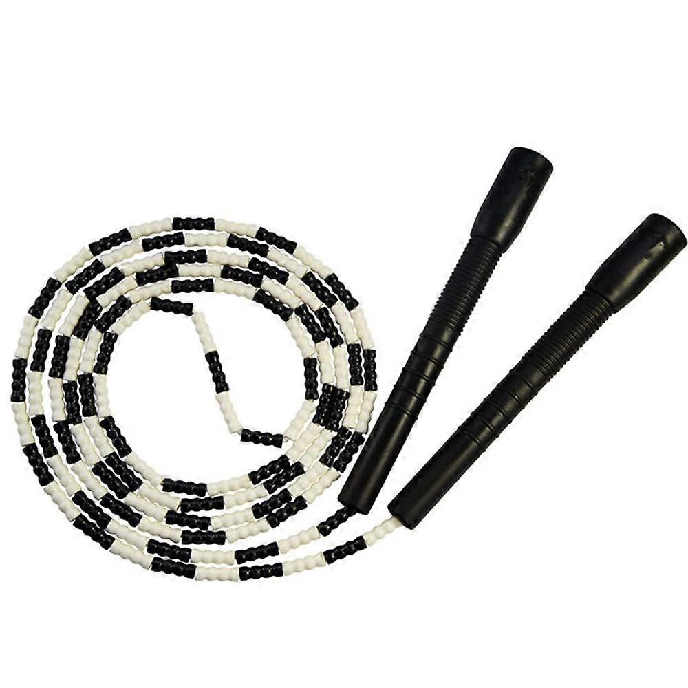 Speed Rope Bamboo Fitness Skipping Rope Adult Bead Rope Skipping Pattern Primary and Secondary School Students Skipping Rope