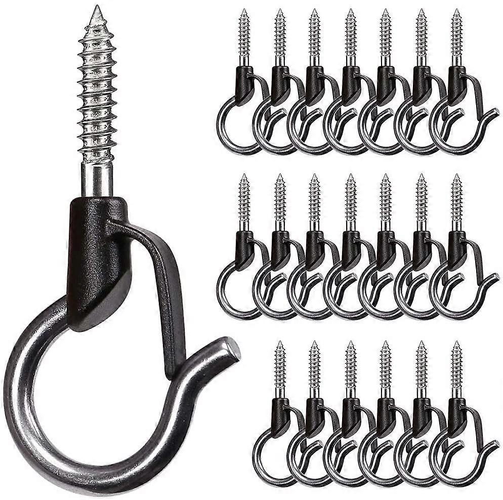 Botao Screw Hooks, Ceiling Screw Hook, Hanging Hooks For Indoor And Outdoor Use 1set (20pcs)