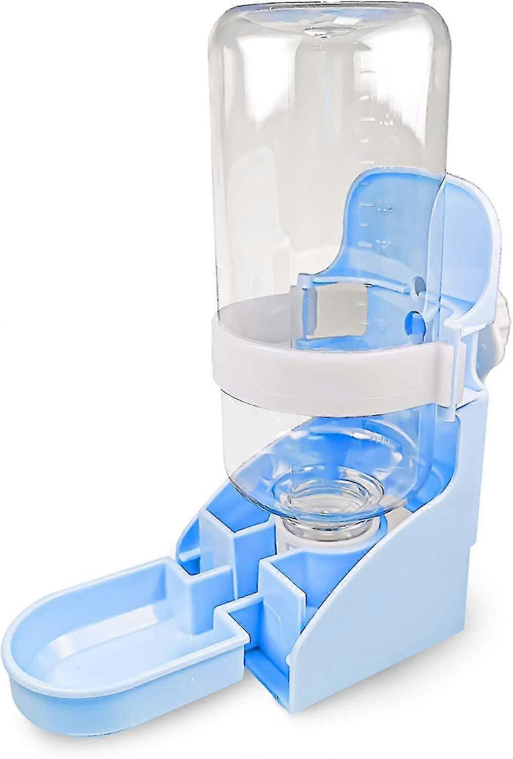 500ml Water Dispenser,automatic Pet Drinking Fountain (blue)