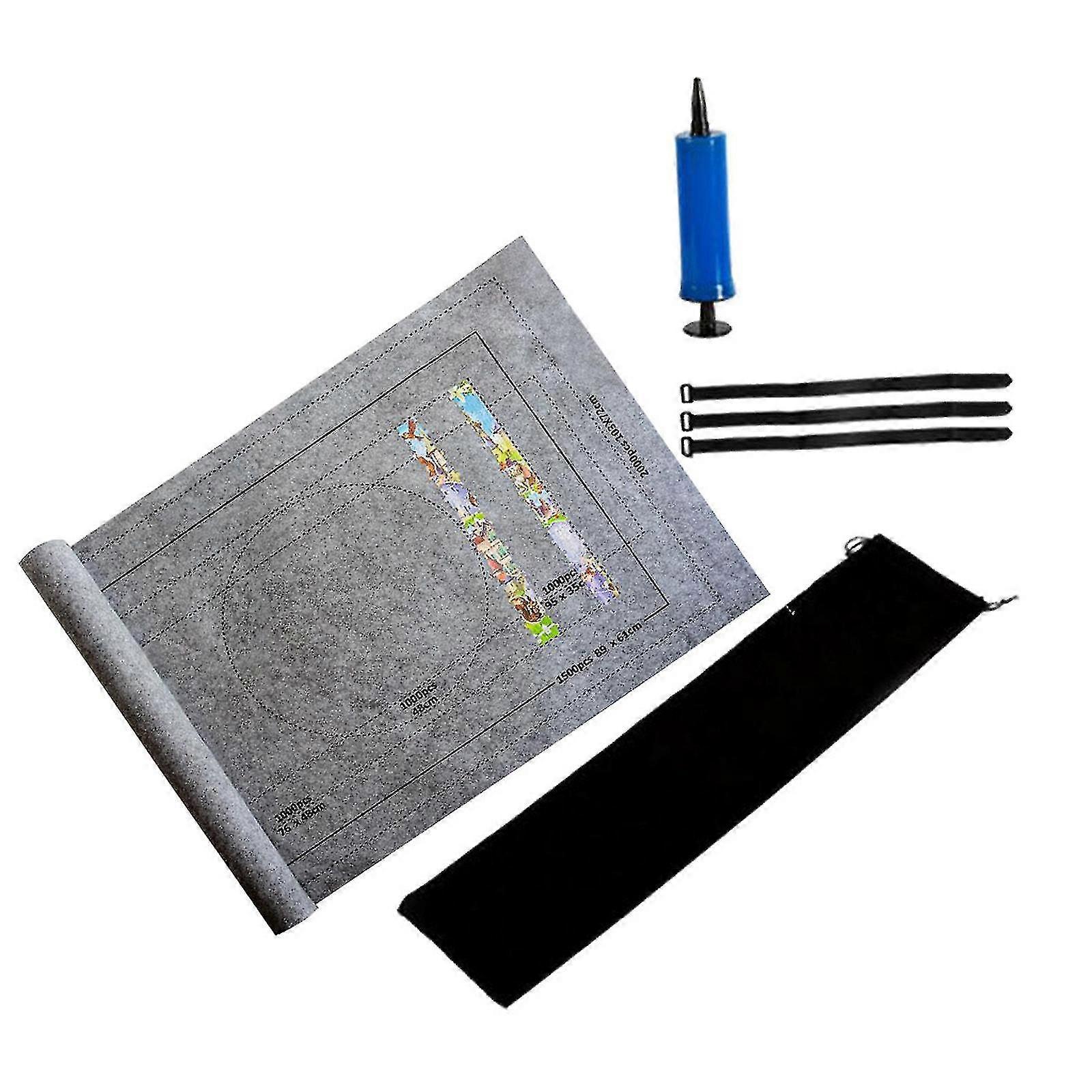 Puzzle Roll Storage Mat Jigroll Up To 1500 Pieces With Drawstring Storage Bag
