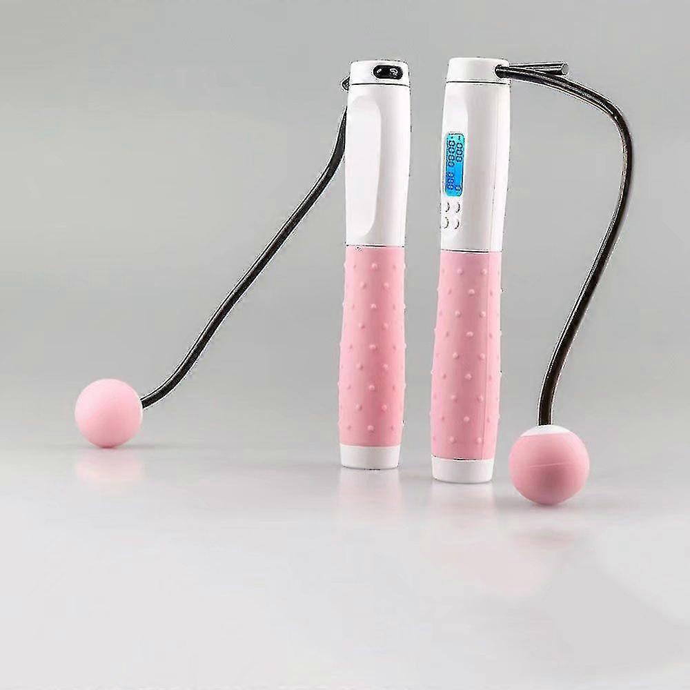 Skipping Rope, Digital Jump Rope Adjustable Weights/length Cordless Jumping Rope With Calorie Counter
