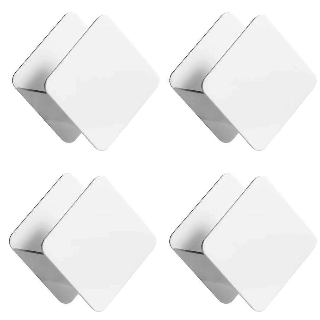 4pcs Kitchen or Bathroom Sink Sponge Holder White