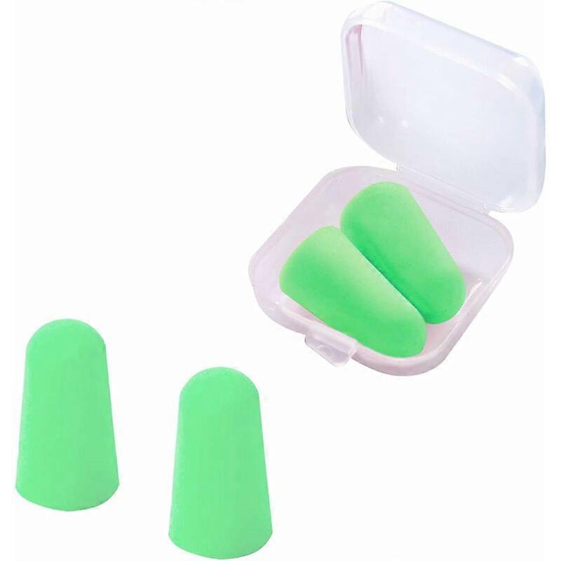Foam Earplugs (4 Pairs), Soft Foam Ear Protection Plugs Hearing Protection