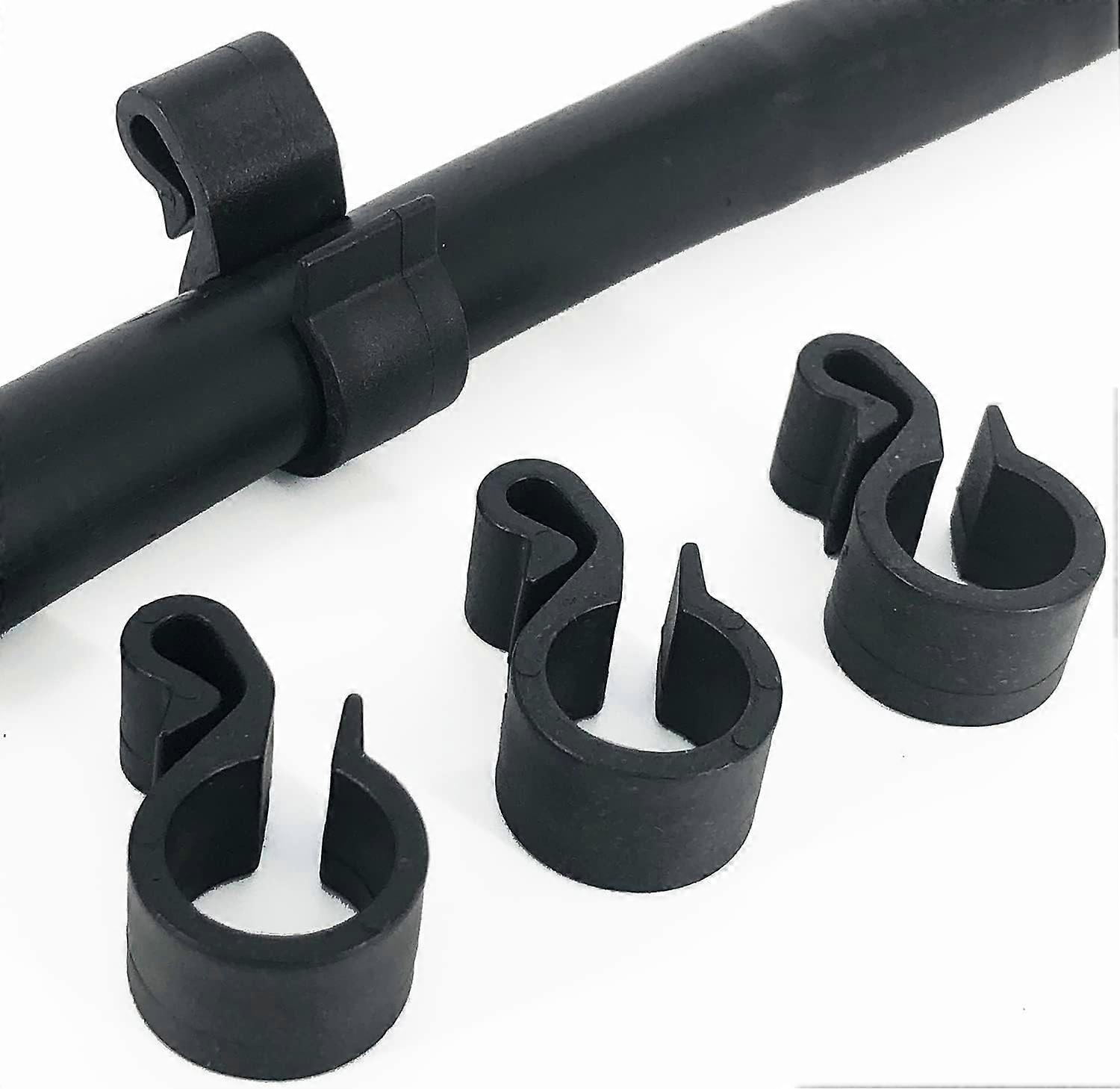 Pack of 100 Drip Hose Hanger Hooks - Diameter 16 mm - Hose Attachment / Drip Irrigation / Hose Connection / Drip Hose