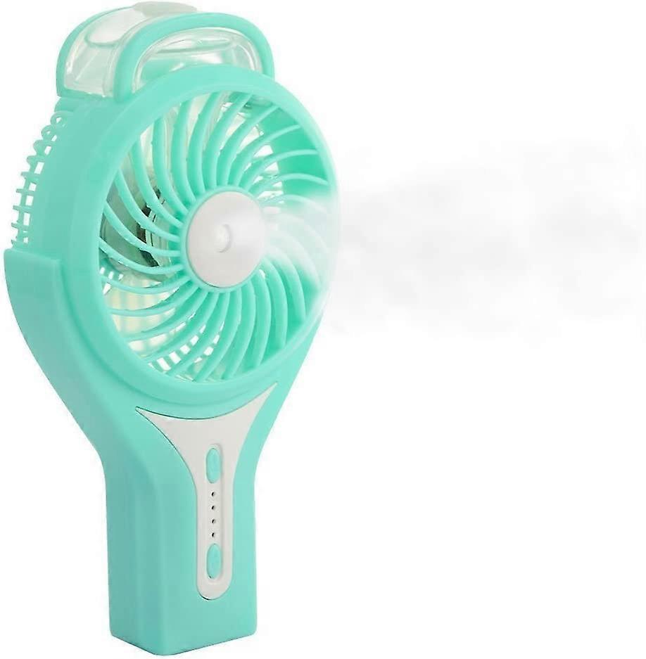 Mini Handheld USB Misting Fan with Personal Cooling Mist Humidifier