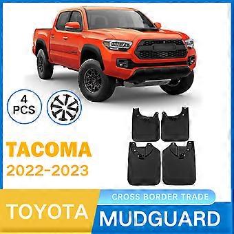 Uitstekende spatlappen Spatborden Geschikt voor Toyota Tacoma 2022-2023 Spatborden Bandenspatborden Spatlappen Wielbeschermers Accessoires 4x Band