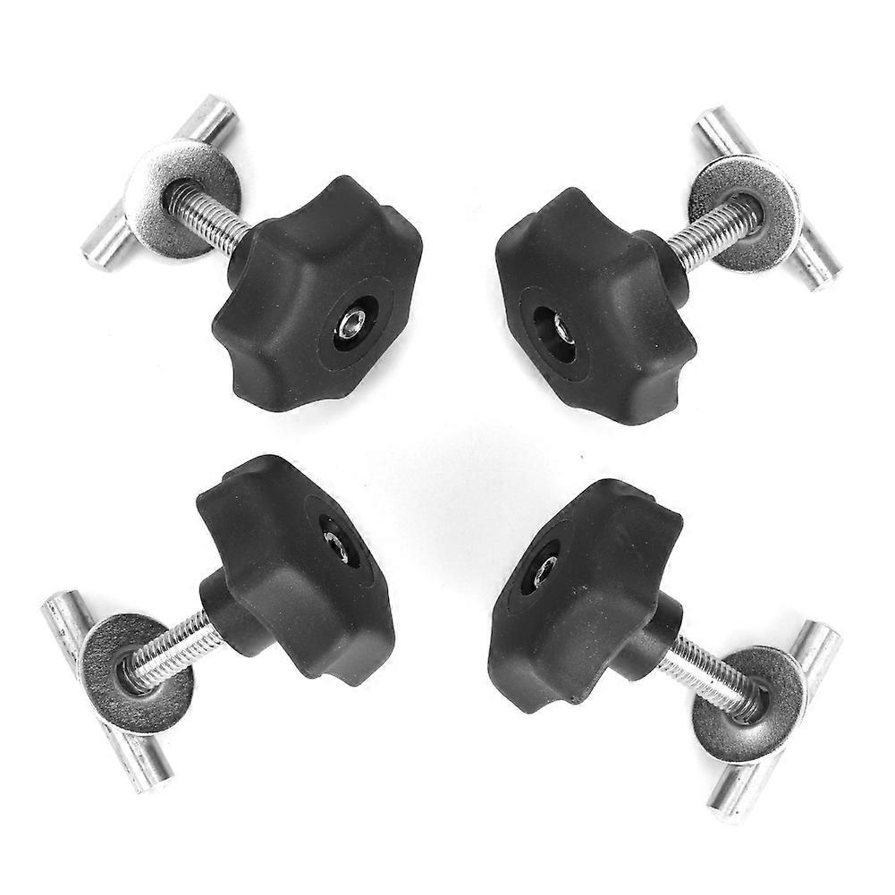 Lot de 4 vis de montage pour rail de verrouillage, boulons en T en acier inoxydable, adaptés aux bus Multivan T5/T6 à partir de 2003