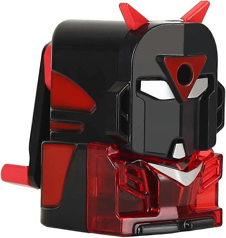 Manual Pencil Sharpener with LidPortable Pencil Sharpener,Pencil Sharpener Handheld for Home, Office, School, Artist, Studentsred