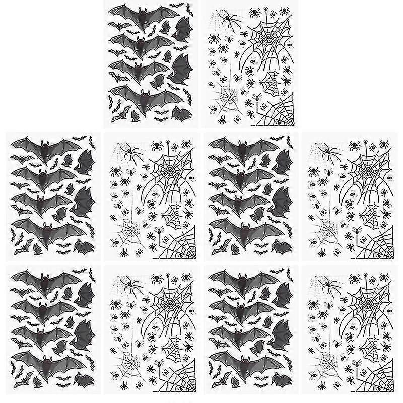 10sheets Halloween Sticker For Halloween Decorations
