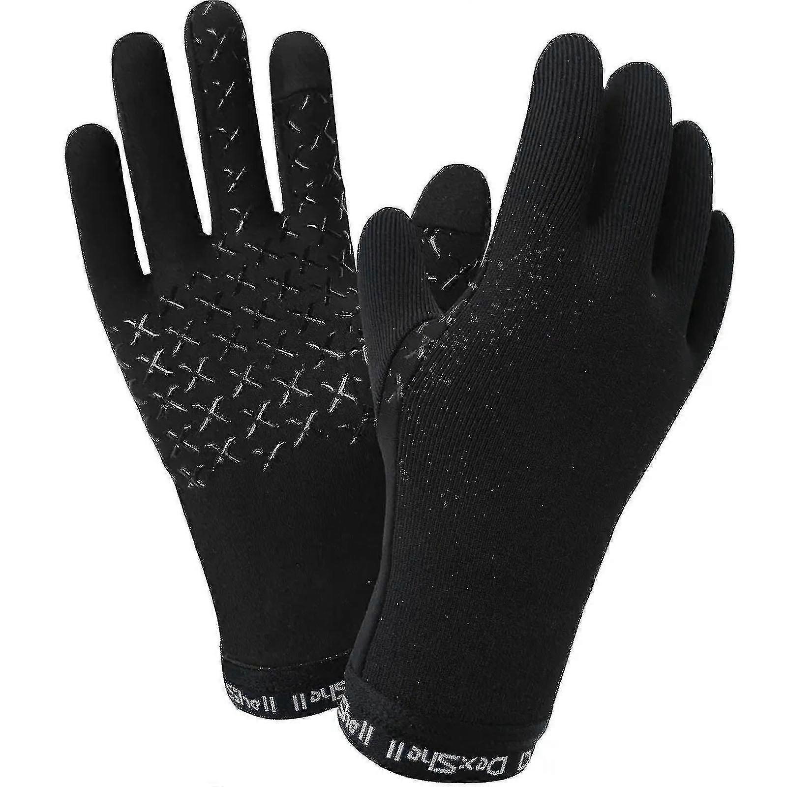 Dexshell Unisex Dexfuze Vanntett Drylite Touchscreen Vinterhansker - Svart