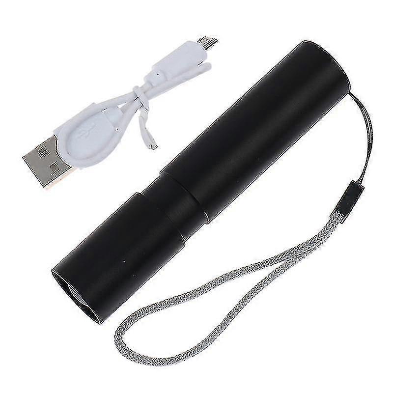 Super Bright Mini Light 3 Modes Usb Rechargeable Mini Flashlight