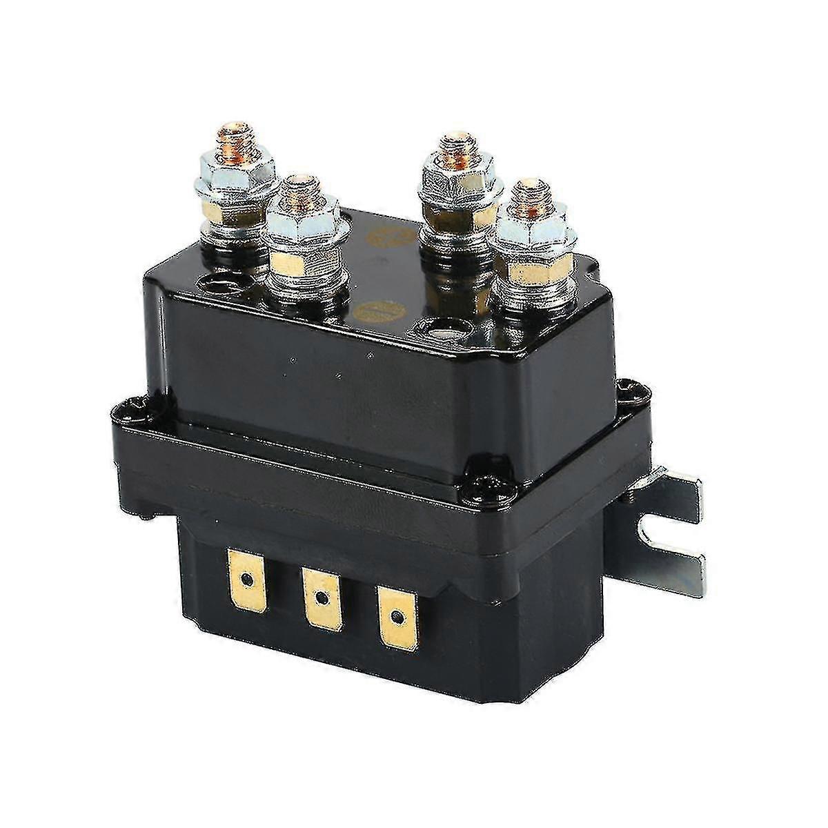 12v ウインチ ロッカー スイッチ親指 250a ソレノイド リレー コンタクタ ウインチ ATV UTV Ju 用