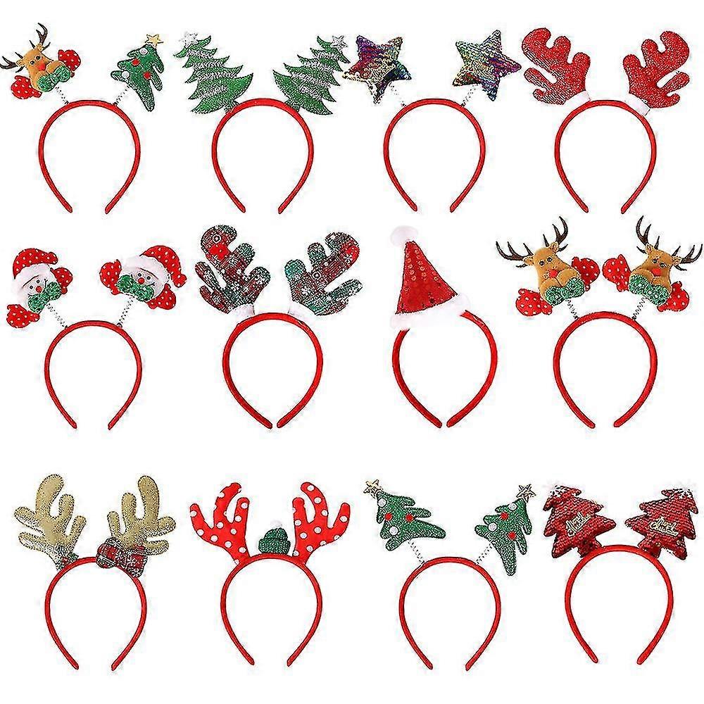 4pcs Christmas Ornaments Children's Headgear