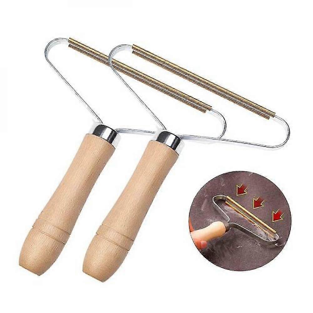 2 stycken fluff roller remover kläder fluff rakhyvel