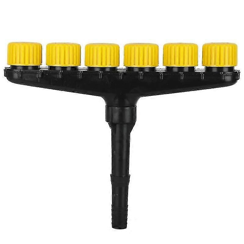 Multipurpose Garden Sprinkler With 6 Atomizer Nozzle Adjustable Output