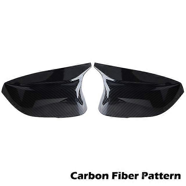 Rhyming Rearview Mirror Cover Side Mirror Caps Horn Style Fit For Fit For Infiniti QX30 Q50S Q50 Q60 Q70 2014 - 2021