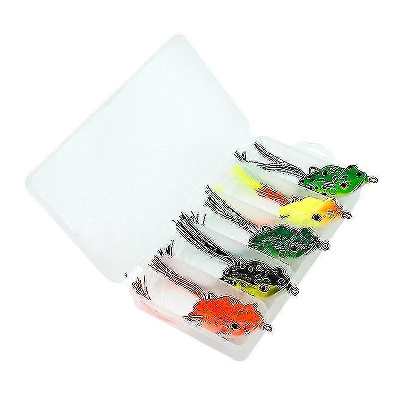 5pcs / box 60 De Soft Und Anti-Köder 14g 65mm Köder