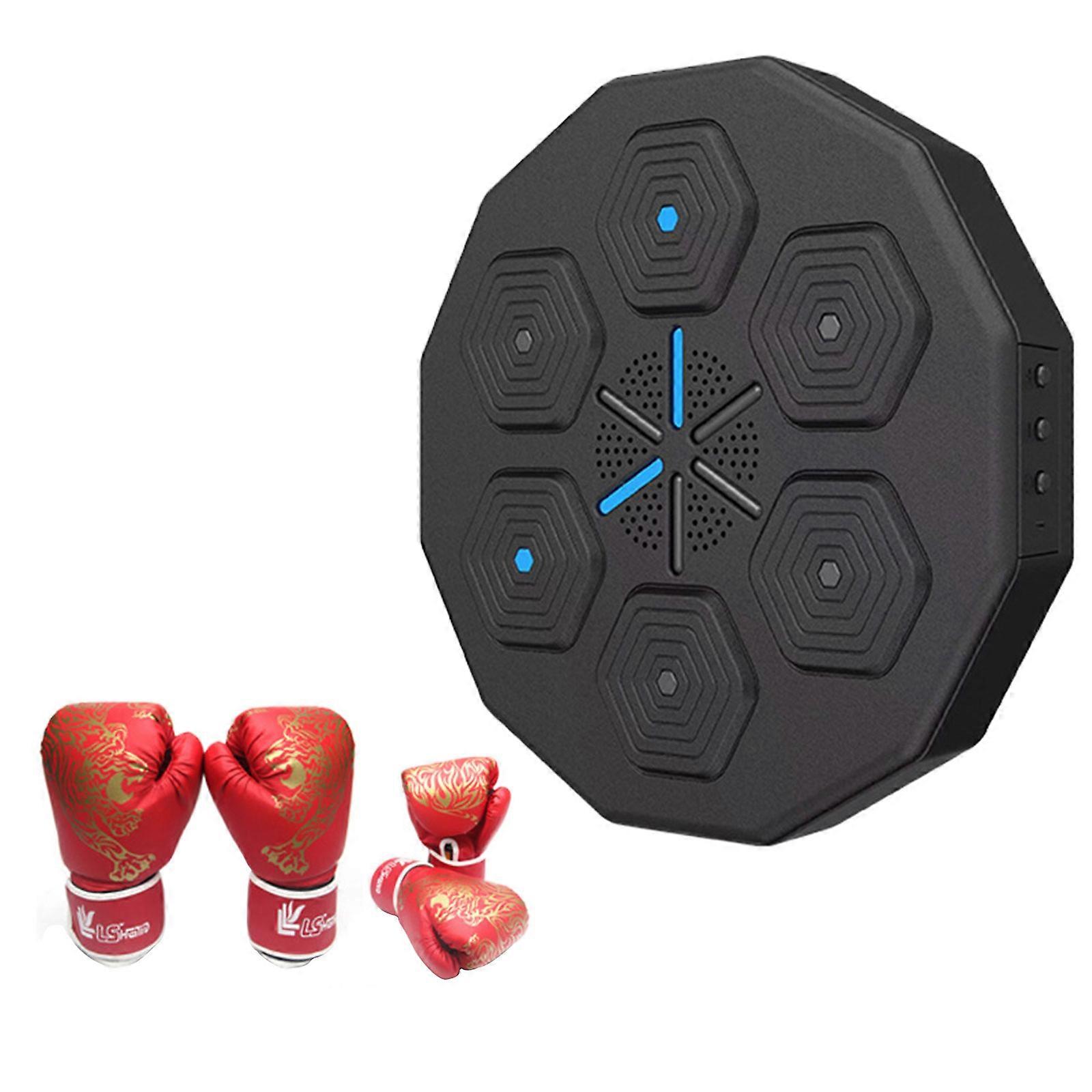Boxtraining Musik Elektronisches Boxen Wand Ziel Intelligentes APP-Kampftraining mit Boxhandschuh