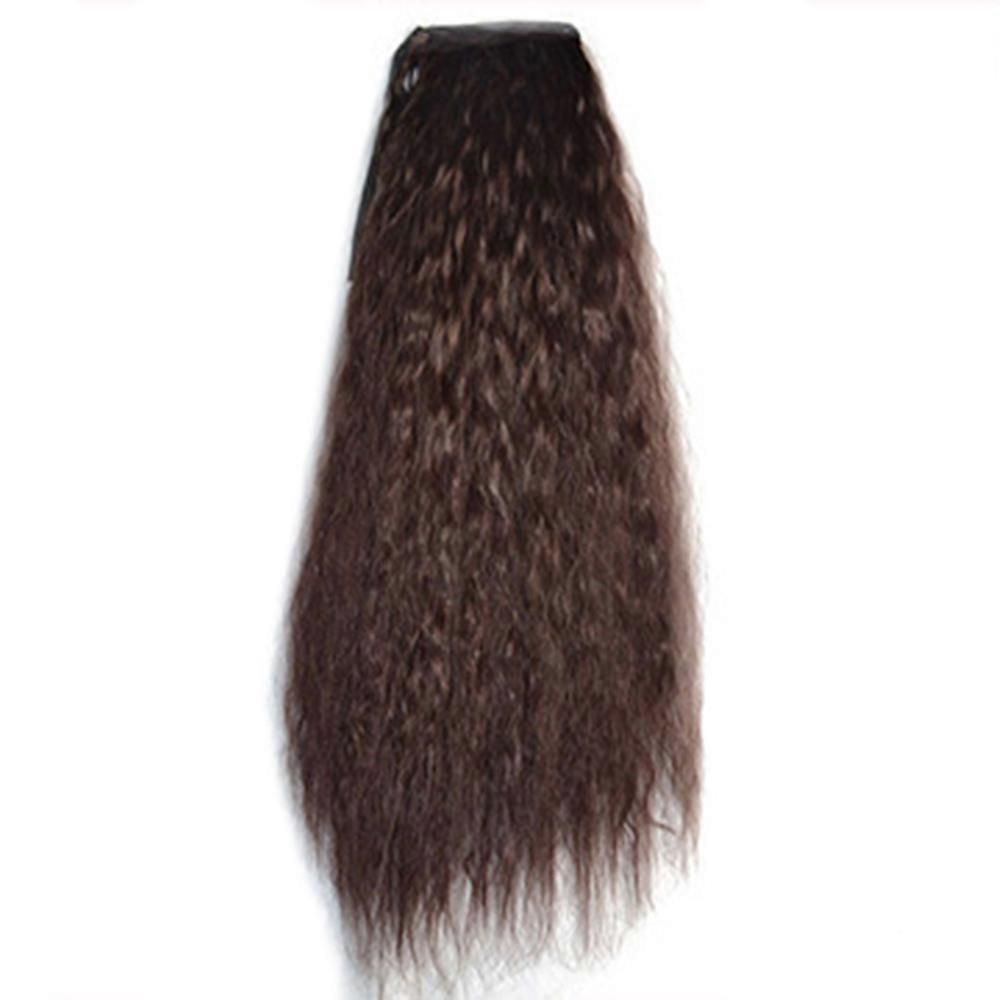 Wig Corn Perm Lace-up Horsetail