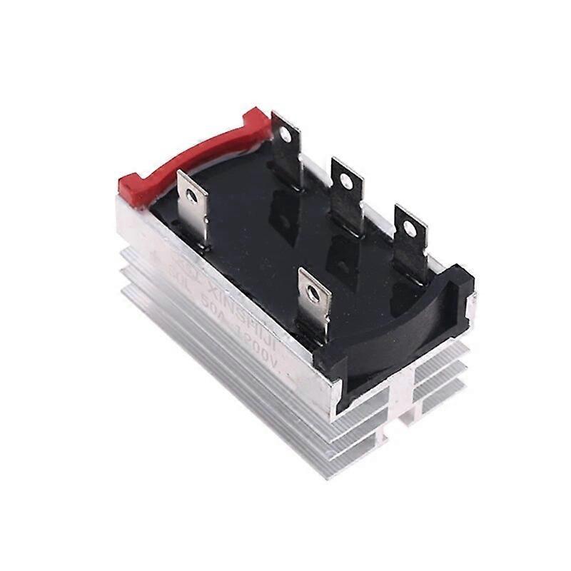 35A 50A 1200V Aluminum Metal Case 3 Phase Diode Bridge Rectifier 50Amp SQL50A Module G8TB