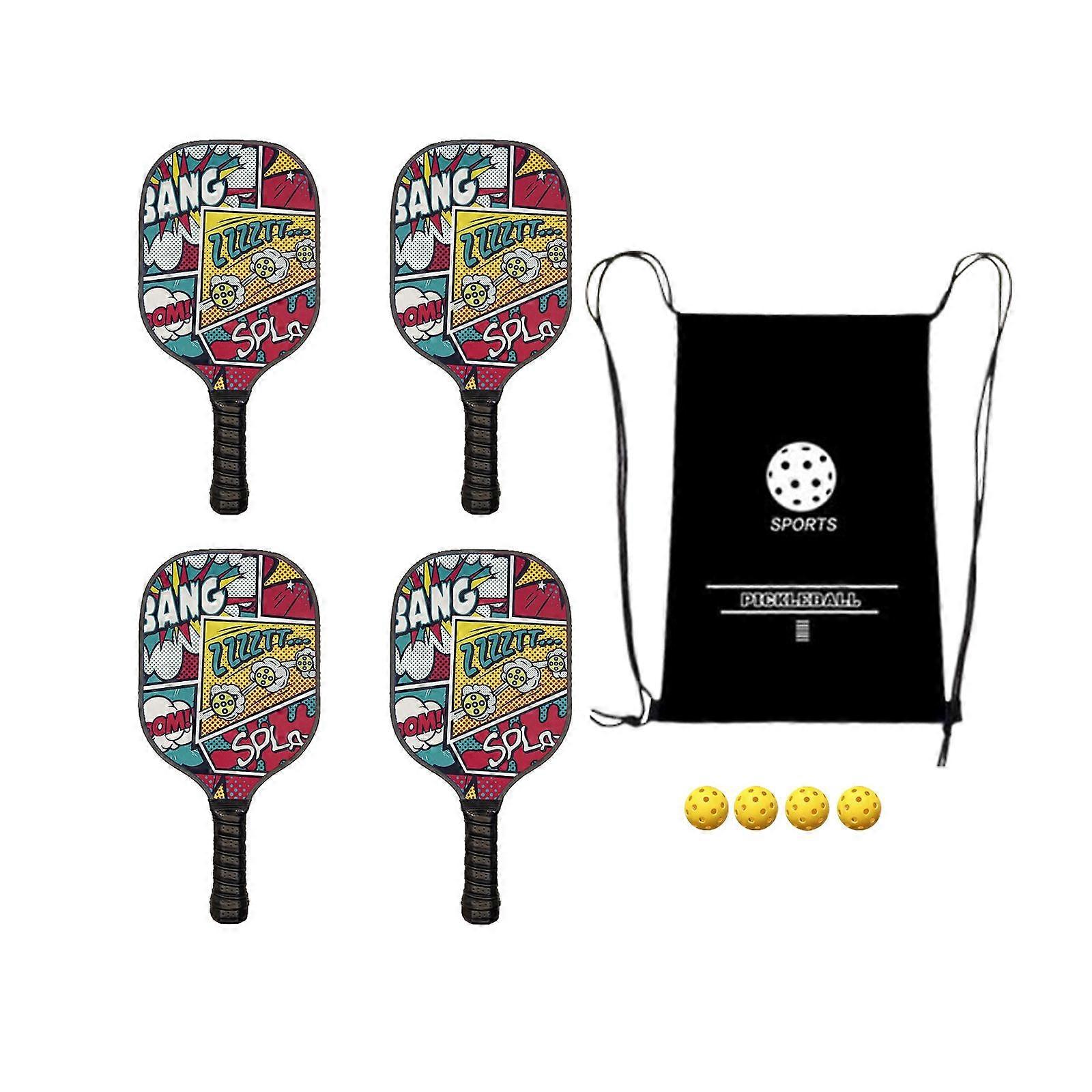 Ρακέτες Pickleball Κουπιά για εσωτερικούς και εξωτερικούς χώρους Δώρο για τους λάτρεις του Pickleball Style A