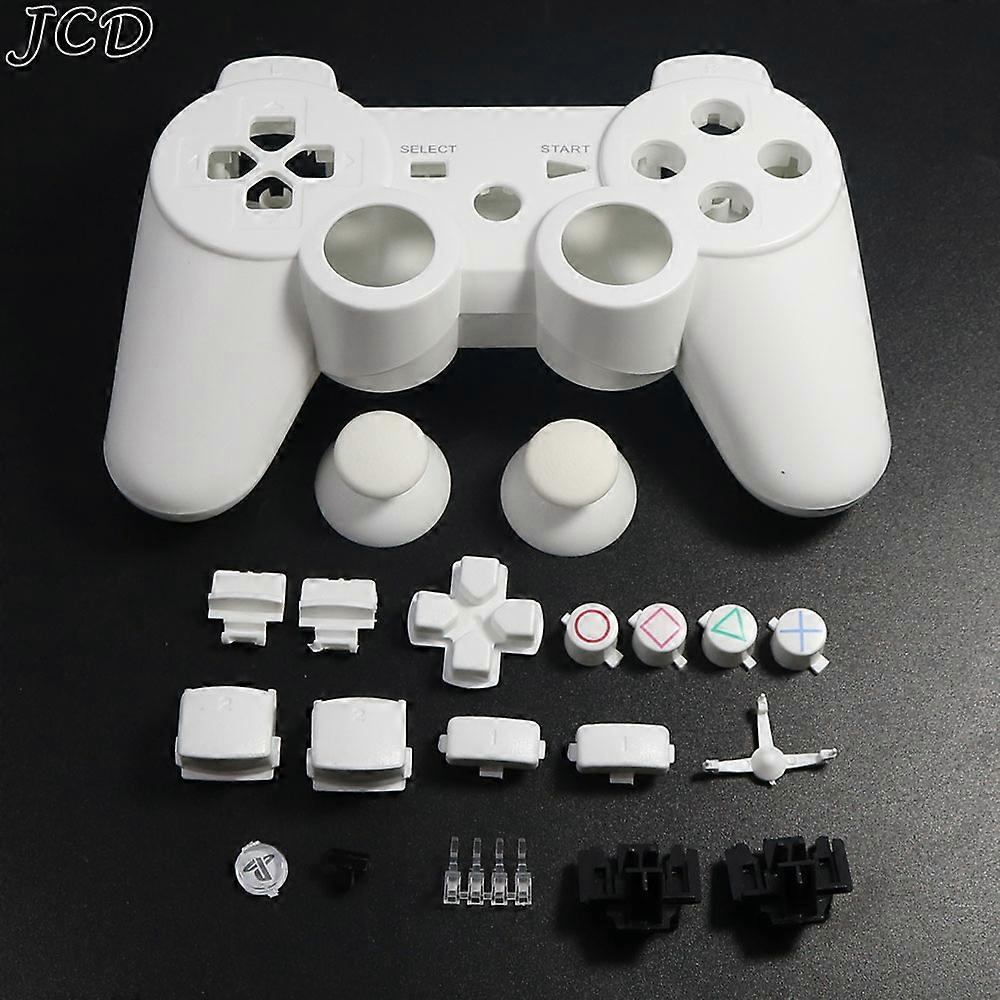 JCD Full Set Housing Shell buttons With Inner Frame For PS3 Controller Case Cover For PS3 Wireless Gamepad