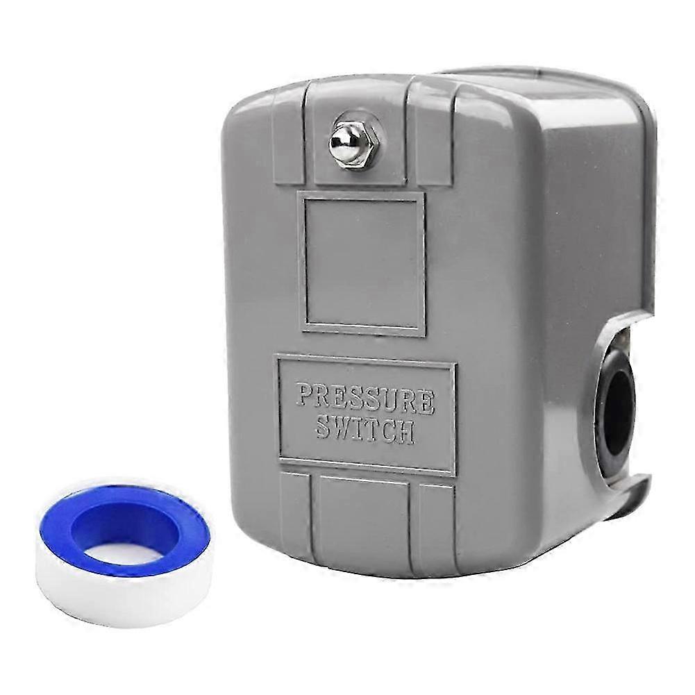 1/4NPT Internal Thread 40-60Psi Water Pressure Switch, Adjustable Double Spring Rod 110V-230V with