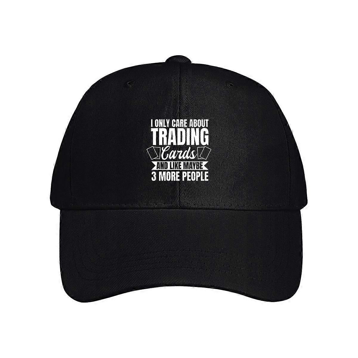 I Only Care About Trading Cards Baseball Cap