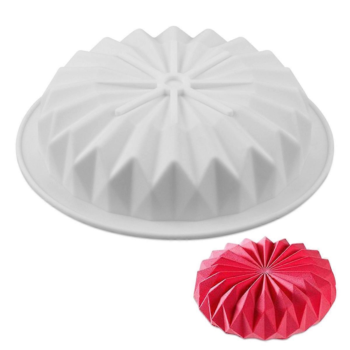 Round Diamond Cake Mould Silicone Mousse Cake Tin