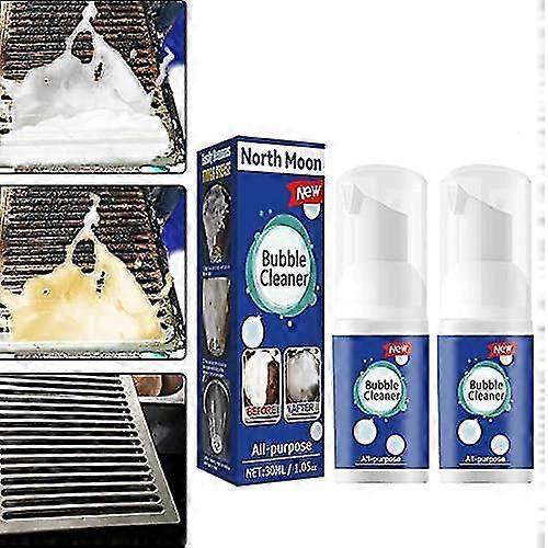 2pcs Foaming Oil , All Purpose Bubble Grease Grime Remover Bubble