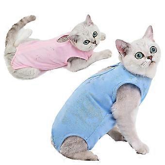 Kitten Sterilization Vest Cat Clothes Anti-licking Weaning Romper Pet Supplies