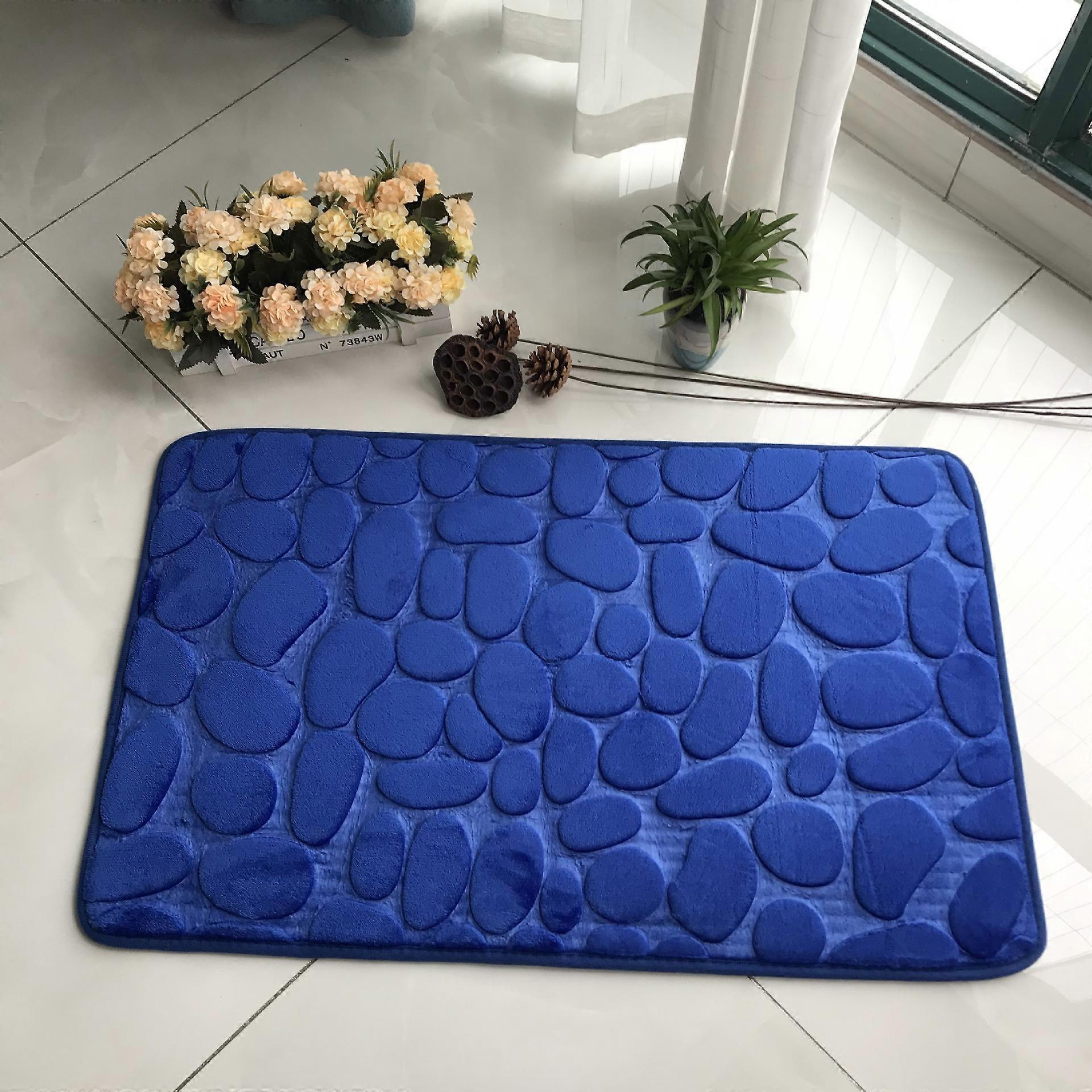 Rutschfeste Matte Badezimmer Badematte Kopfsteinpflaster geprägte Matte In Badewanne Boden Teppich Duschraum Fußmatte Memory Foam Kopfsteinpflaster Matte