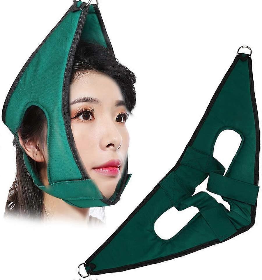 جهاز جر عنق الرحم ، أرجوحة رأس حزام التعافي من آلام الرقبة القابلة للتعديل ، أداة تخفيف التعب للرقبة والكتف من تمدد الرقبة