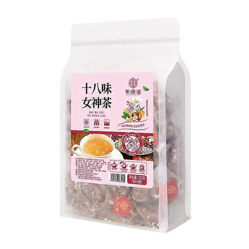 250g (50 Torba)18 Tanrıça Çayının Çeşitleri, Kırmızı Fasulye, Arpa, Longan, Lotus Leafslimming, Sağlıklı, Anti-aging Çay